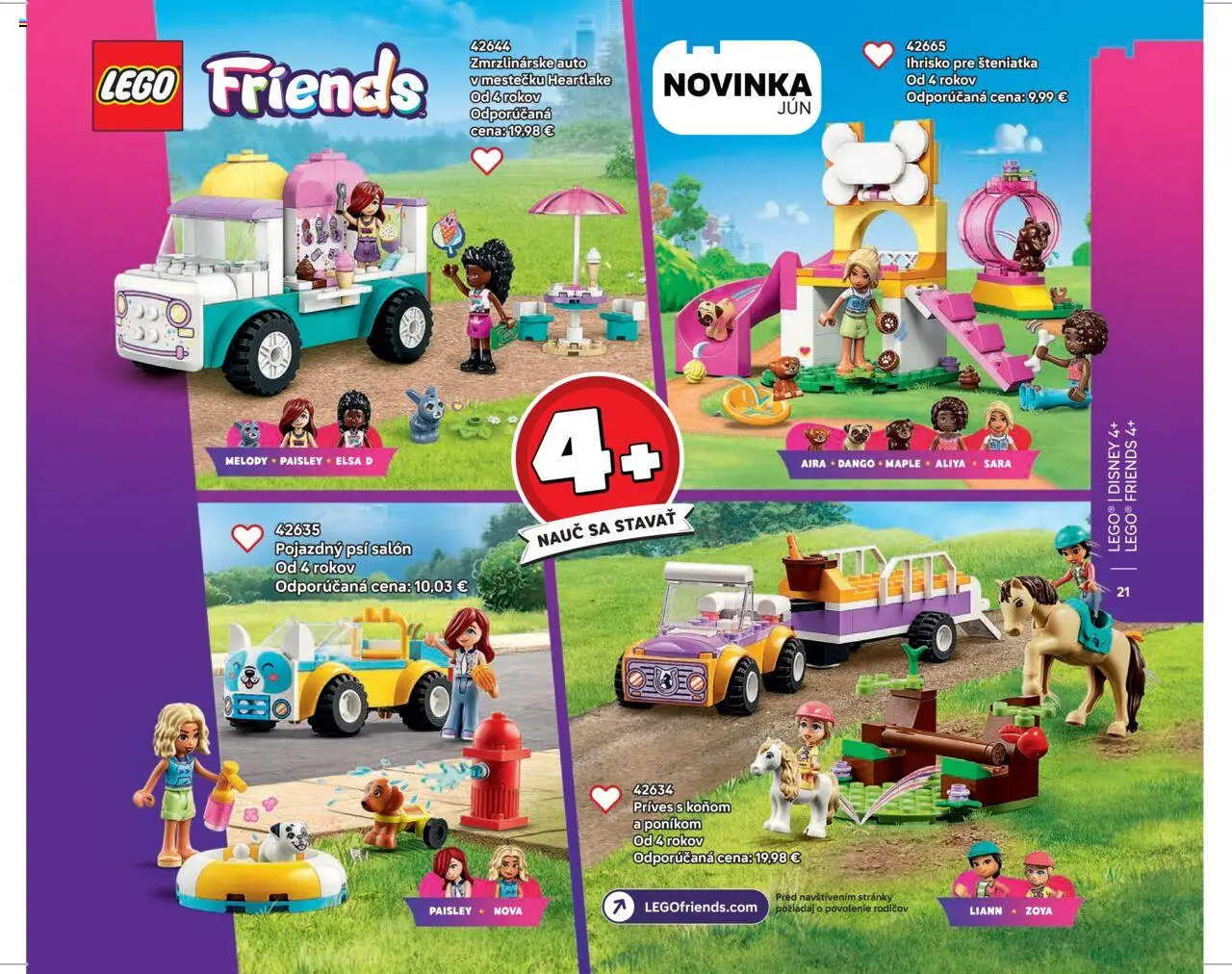 Nové ALLTOYS akcie – leták je platný od 01.06.2025 | Strana: 21 | Produkty: LEGO