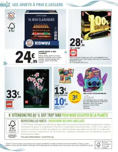 E.Leclerc - Prévisualisation de E.Leclerc catalogue cadeaux valide à partir de 02.12.2025 | Page: 28 | Produits: Légo, L'orchidée, Base, Jouets