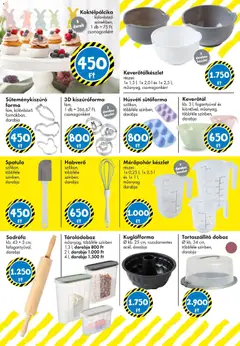 TEDi aktuális akciós újság - amely érvényes a következő dátumtól: 06.03.2026 | Oldal: 9 | Termékek: Sütőforma, Habverő, Tárolódoboz, Doboz