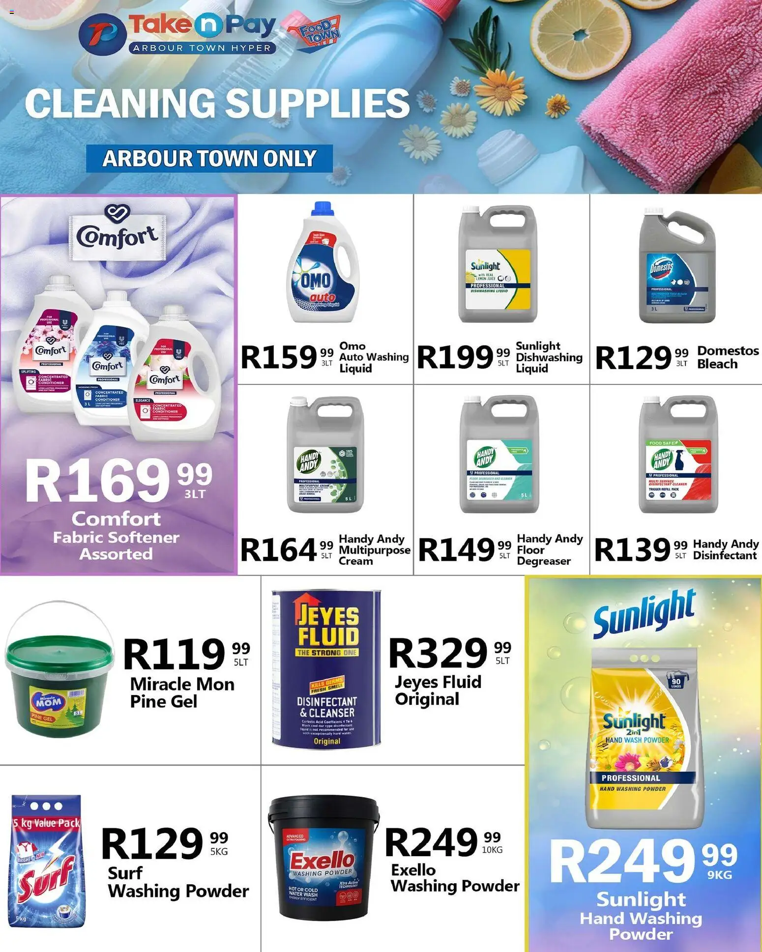 New Take n Pay catalogue – valid from 01.12.2025 | Page: 37 | Products: Juice, Water, Fabric softener, Lemon