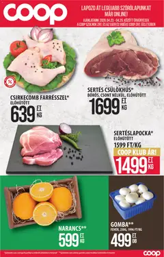 COOP Szolnok akciós újság - amely érvényes a következő dátumtól: 23.04.2026