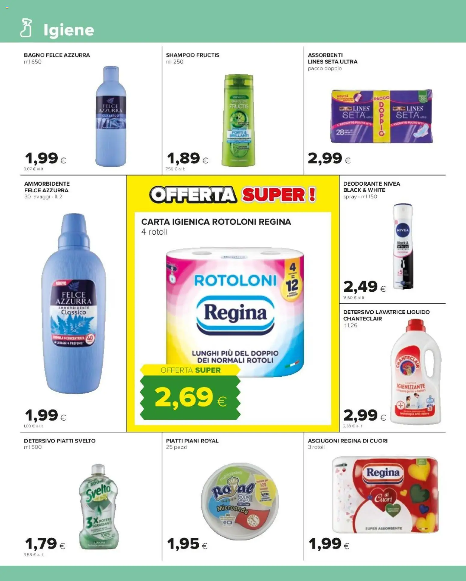 Volantino Tigre del 06.11.2025 | Pagina: 14 | Prodotti: Shampoo, Microonde, Ammorbidente, Bagno