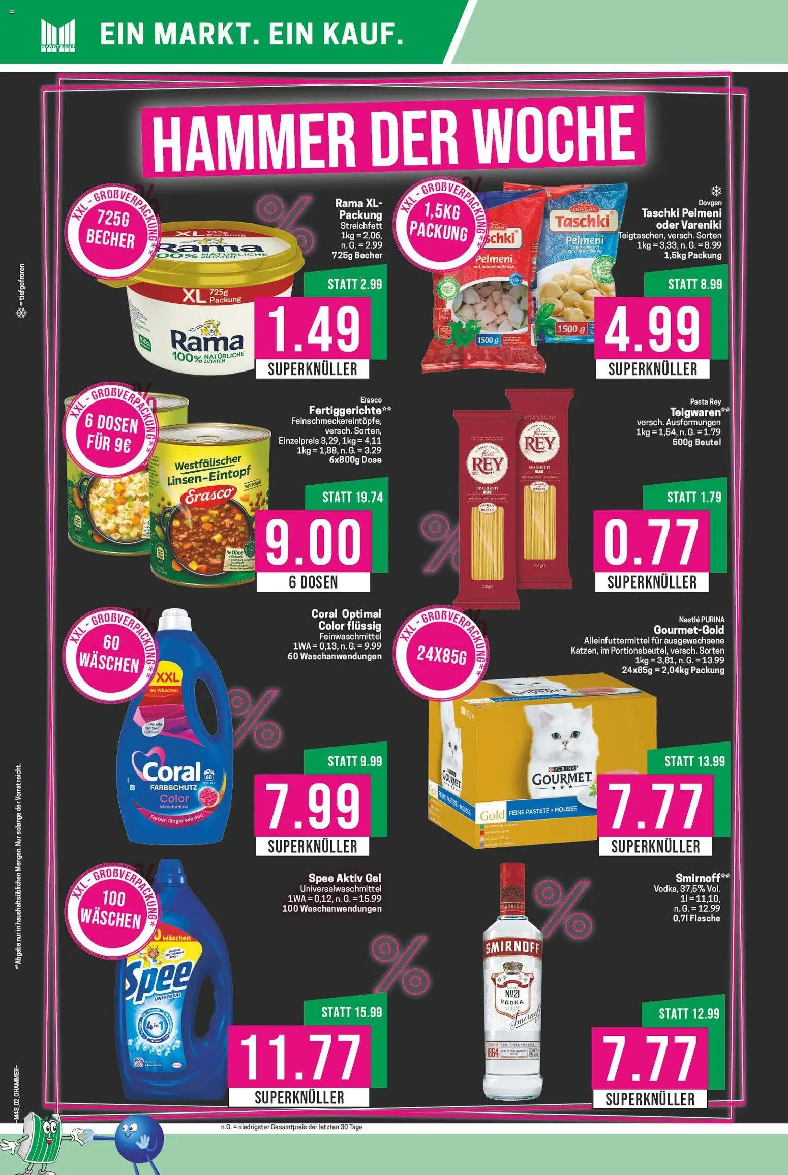 Marktkauf - Black Friday – gültig ab 24.11.2025 | Seite: 2 | Produkte: Rama, Spee, Smirnoff, Vodka