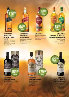 Al.Capone Gazetka od 07.07.2025 | Strona: 11 | Produkty: Grant's, Red label, Rum, Finish