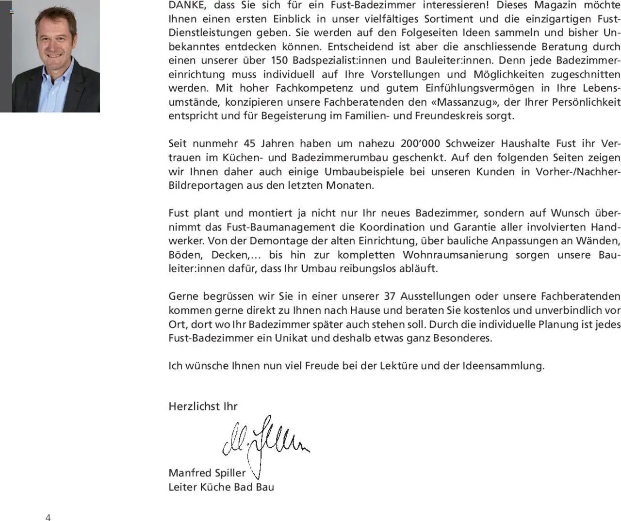 Fust Badezimmermagazin ab 05.05.2025 | Seite: 4 | Produkte: Bad
