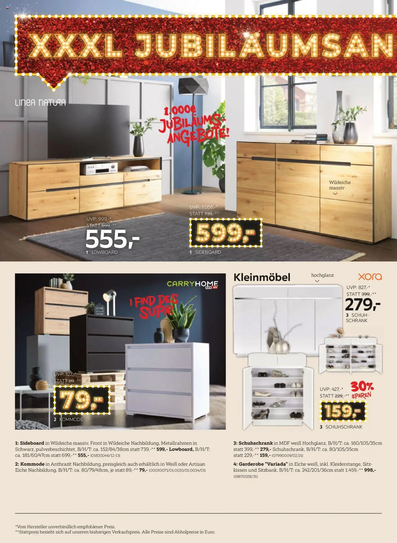 XXXLutz Prospekt aktuell gültig ab 29.07.2025 | Seite: 14 | Produkte: Kissen, Kommode, Schrank