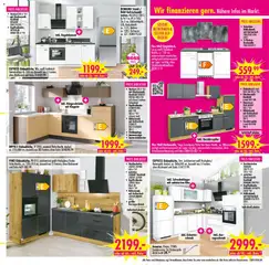 SB Möbel Boss Prospekt 	 ab 21.02.2026 gültig | Seite: 3 | Produkte: Geschirrspüler, Schrank, Kühlschrank, Kochfeld