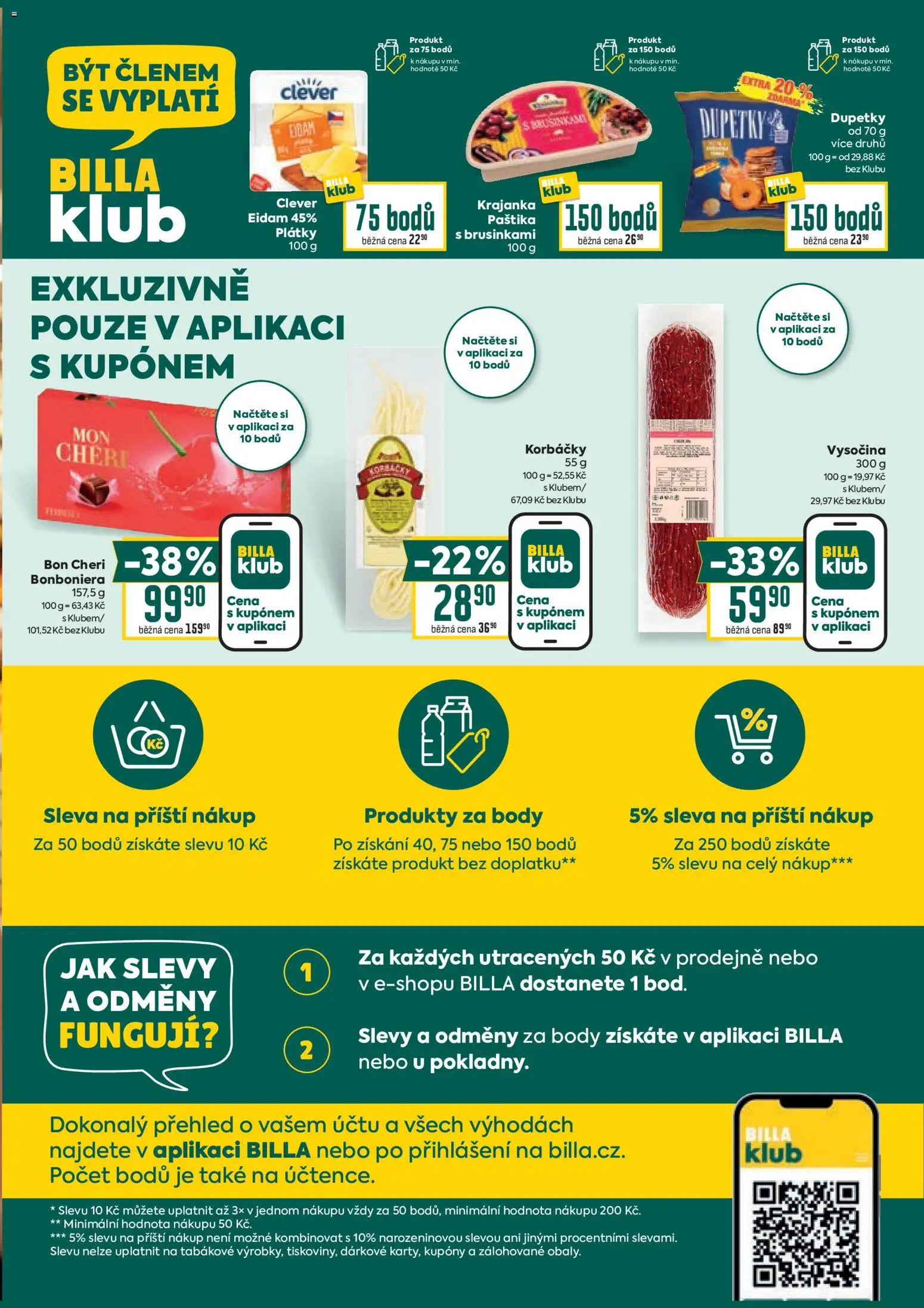 Billa Velký leták od 27.12.2025 | Strana: 34 | Produkty: Vysočina, Clever, Body, Paštika