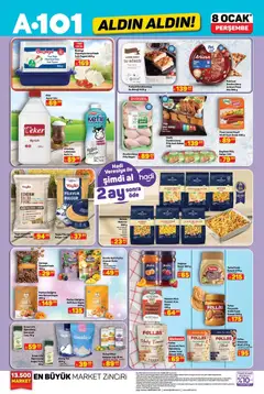 08.01.2026 tarihinden itibaren geçerli olan A101 kataloğu önizlemesi