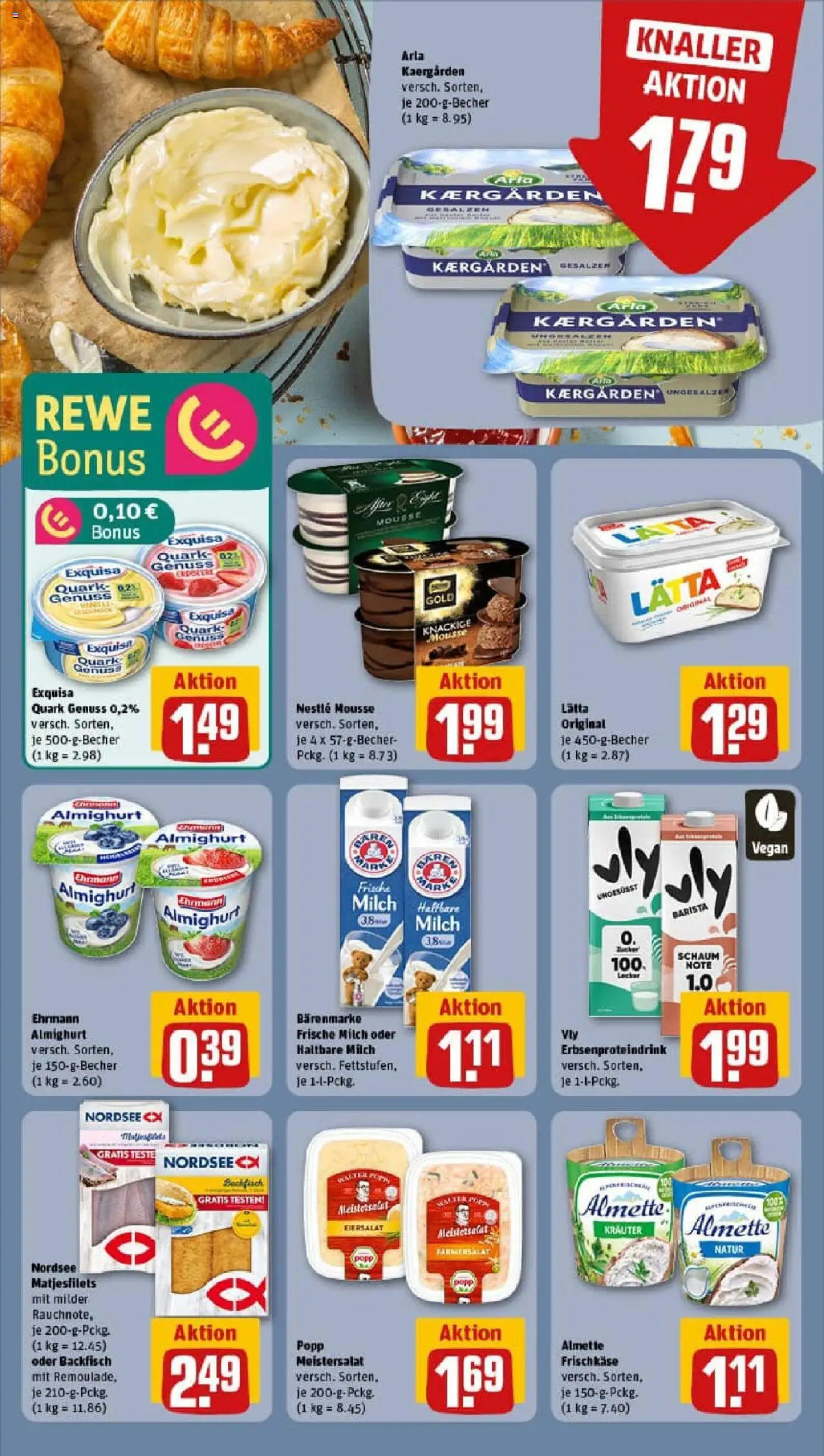 Rewe prospekt Gotha	 – gültig ab 06.10.2025 | Seite: 11 | Produkte: Ehrmann almighurt, Quark, Milch, Frischkase