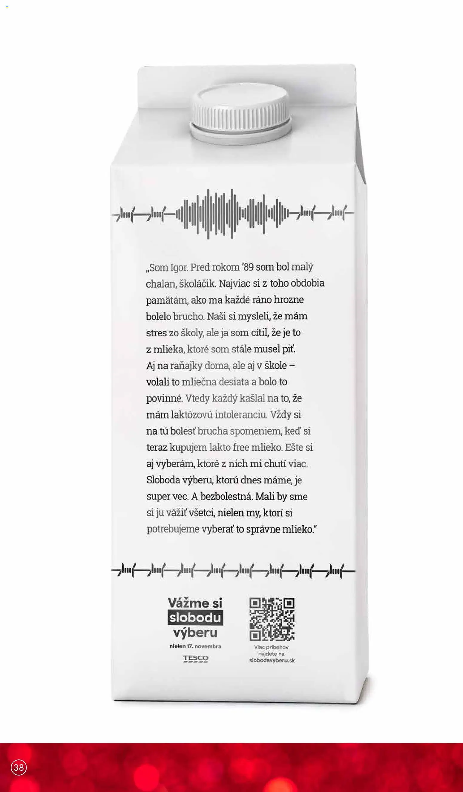 Nové Tesco akcie – leták je platný od 12.11.2025 | Strana: 38