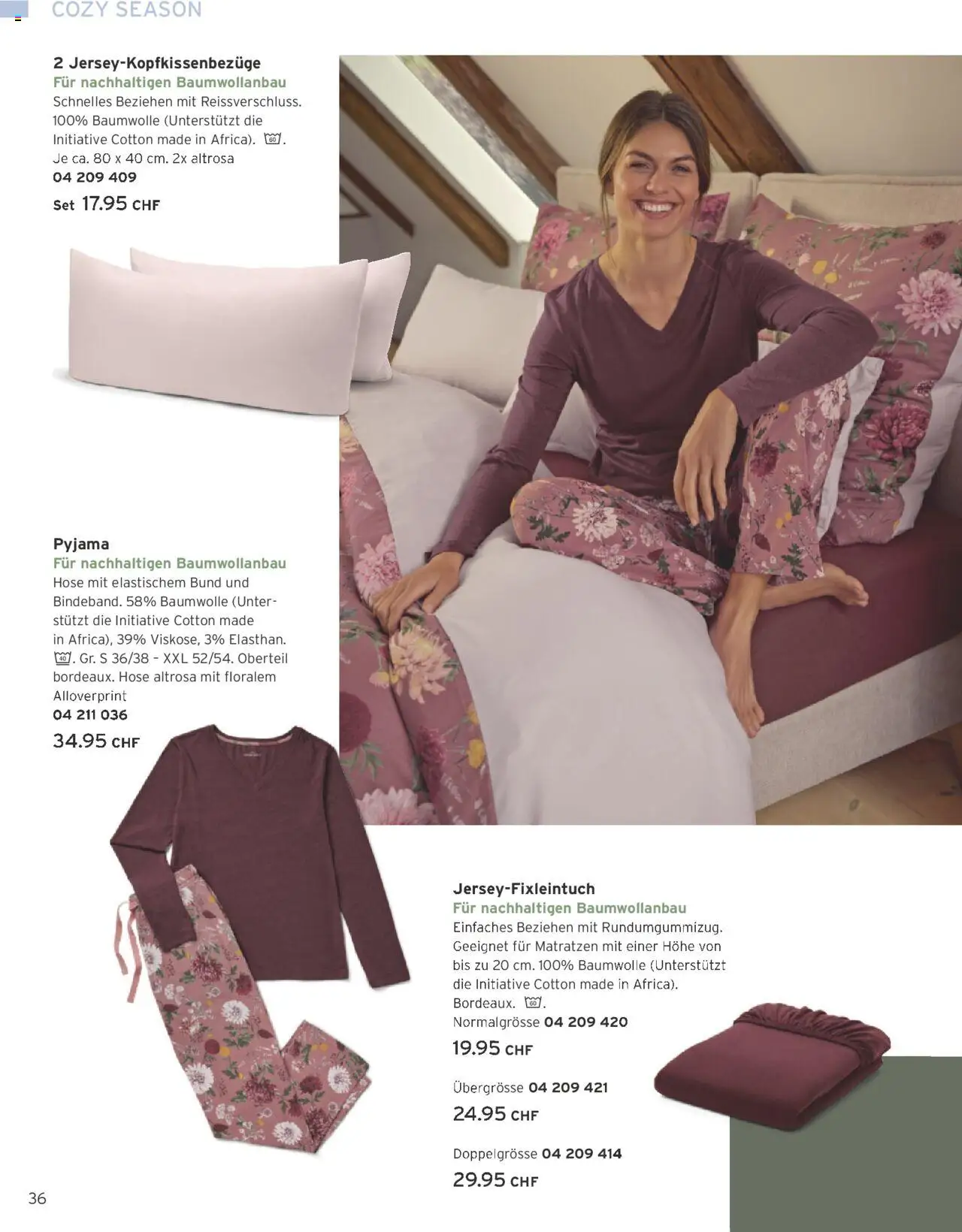 Tchibo Aktionen – gültig ab 10.10.2025 | Seite: 36 | Produkte: Hose, Pyjama
