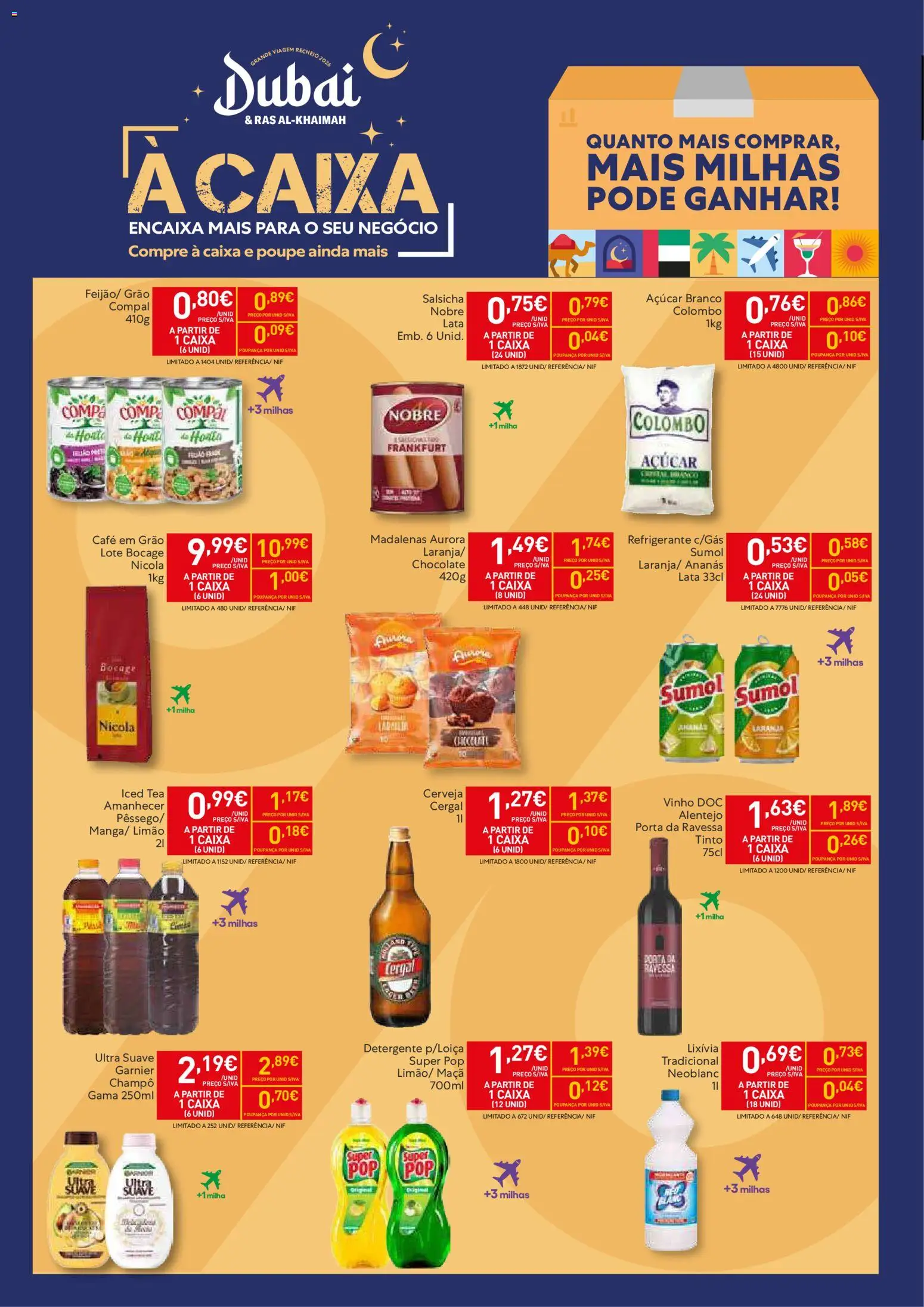 Recheio - Madeira │ válido de 11.11.2025 | Página: 4 | Produtos: Detergente, Caixa, Cerveja, Açúcar