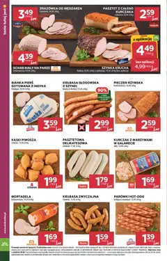 Stokrotka Gazetka od 11.09.2025 | Strona: 12 | Produkty: Kurczak, Schab, Parówki, Szynka