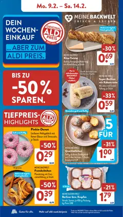 Aldi Süd Prospekt 	 ab 09.02.2026 gültig | Seite: 6 | Produkte: Gewicht, Socken, Jeans, Strumpfhose