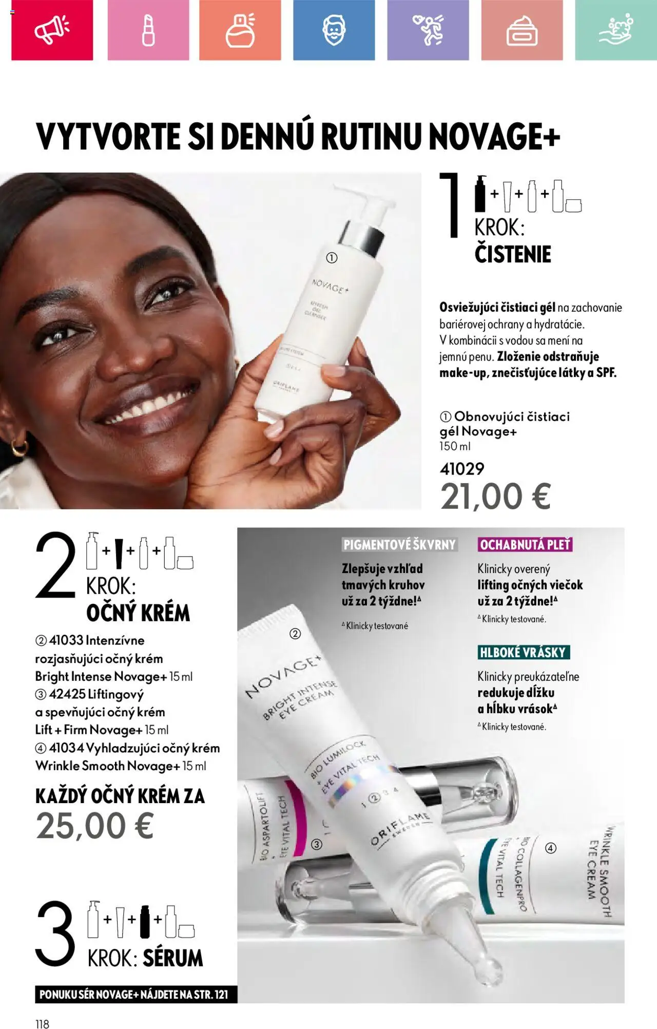 Katalóg Oriflame 10 2025 │ platný od 06.07.2025 | Strana: 118 | Produkty: Krém