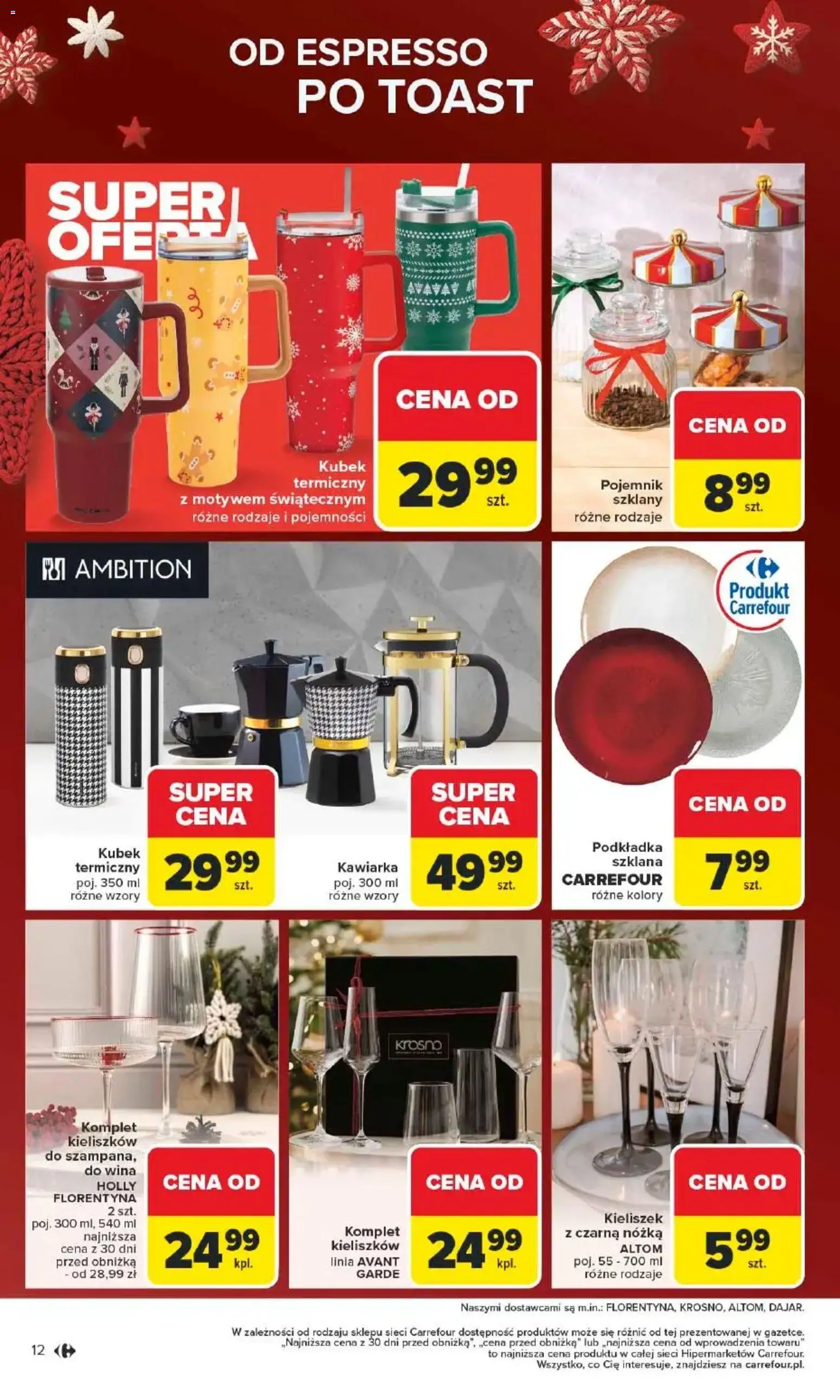 Carrefour Gazetka - Święta spełnionych marzeń od 10.11.2025 | Strona: 13 | Produkty: Kawiarka