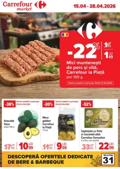 Ofertele Carrefour valabile de la 15.04.2026