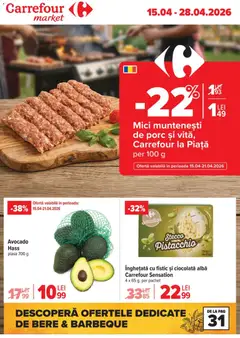 Ofertele Carrefour valabile de la 15.04.2026