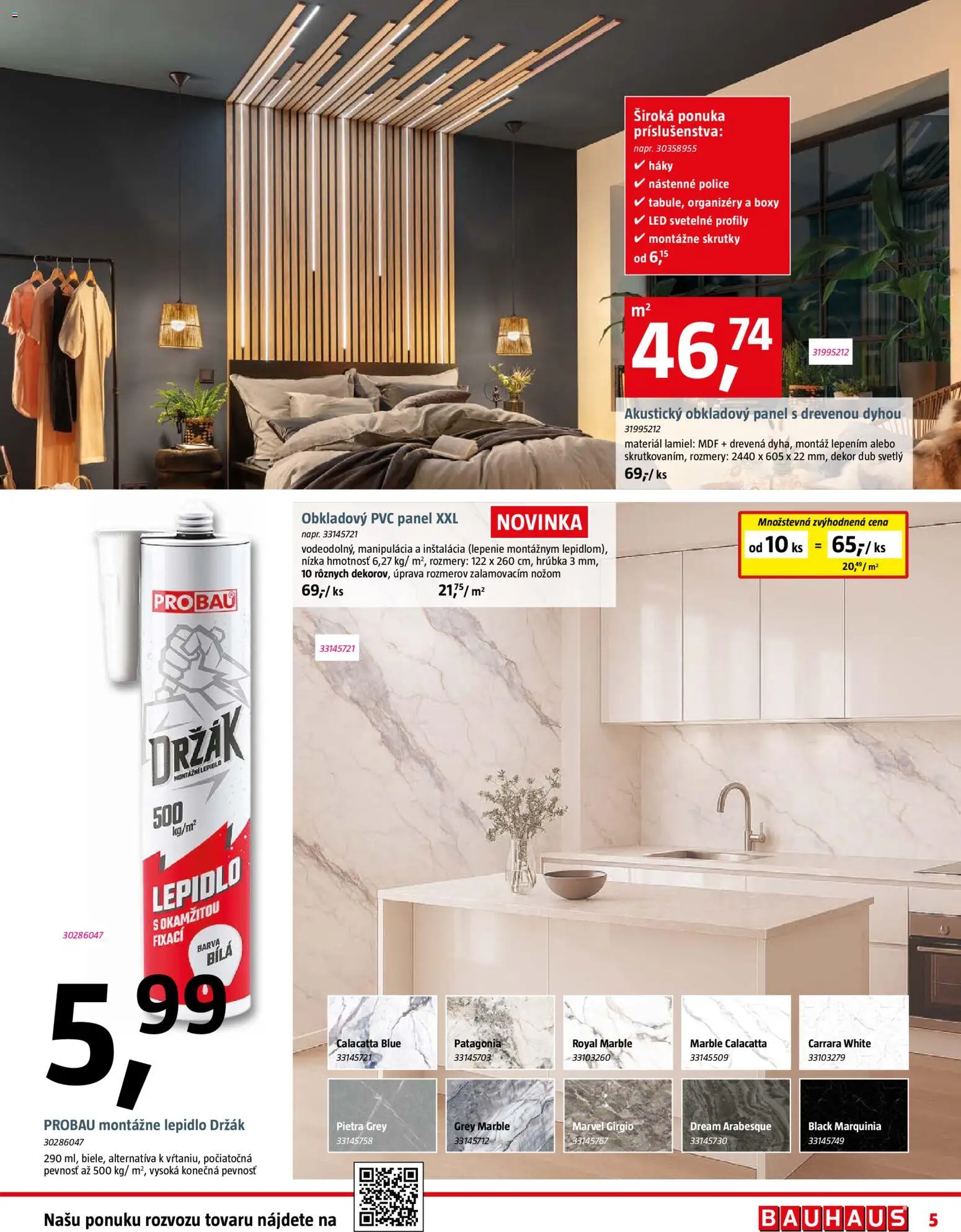 Nové Bauhaus akcie – leták je platný od 12.01.2026 | Strana: 5 | Produkty: Police, Led