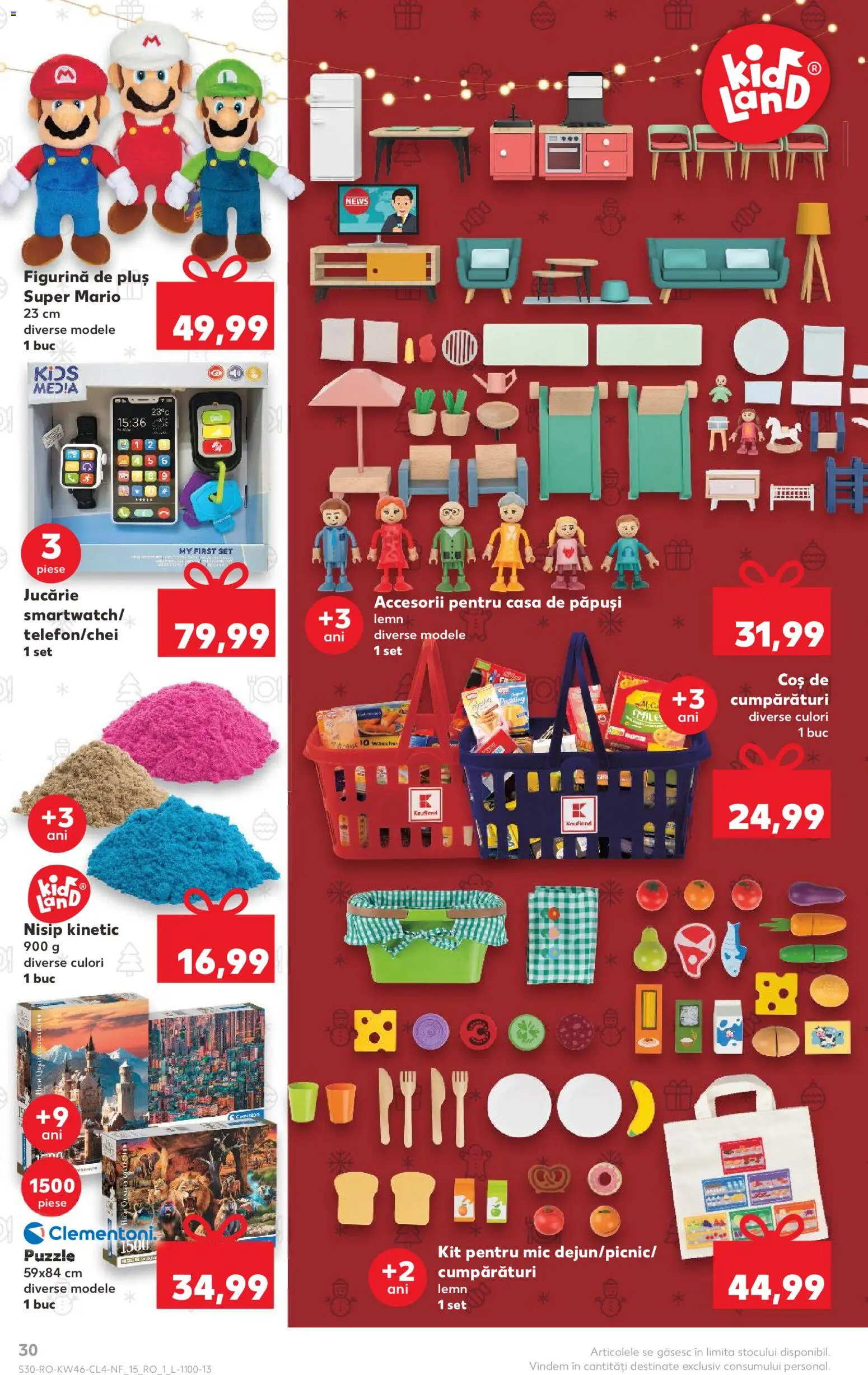 Noul catalog Kaufland – valabil de la 12.11.2025 | Pagină: 30 | Produse: Coș