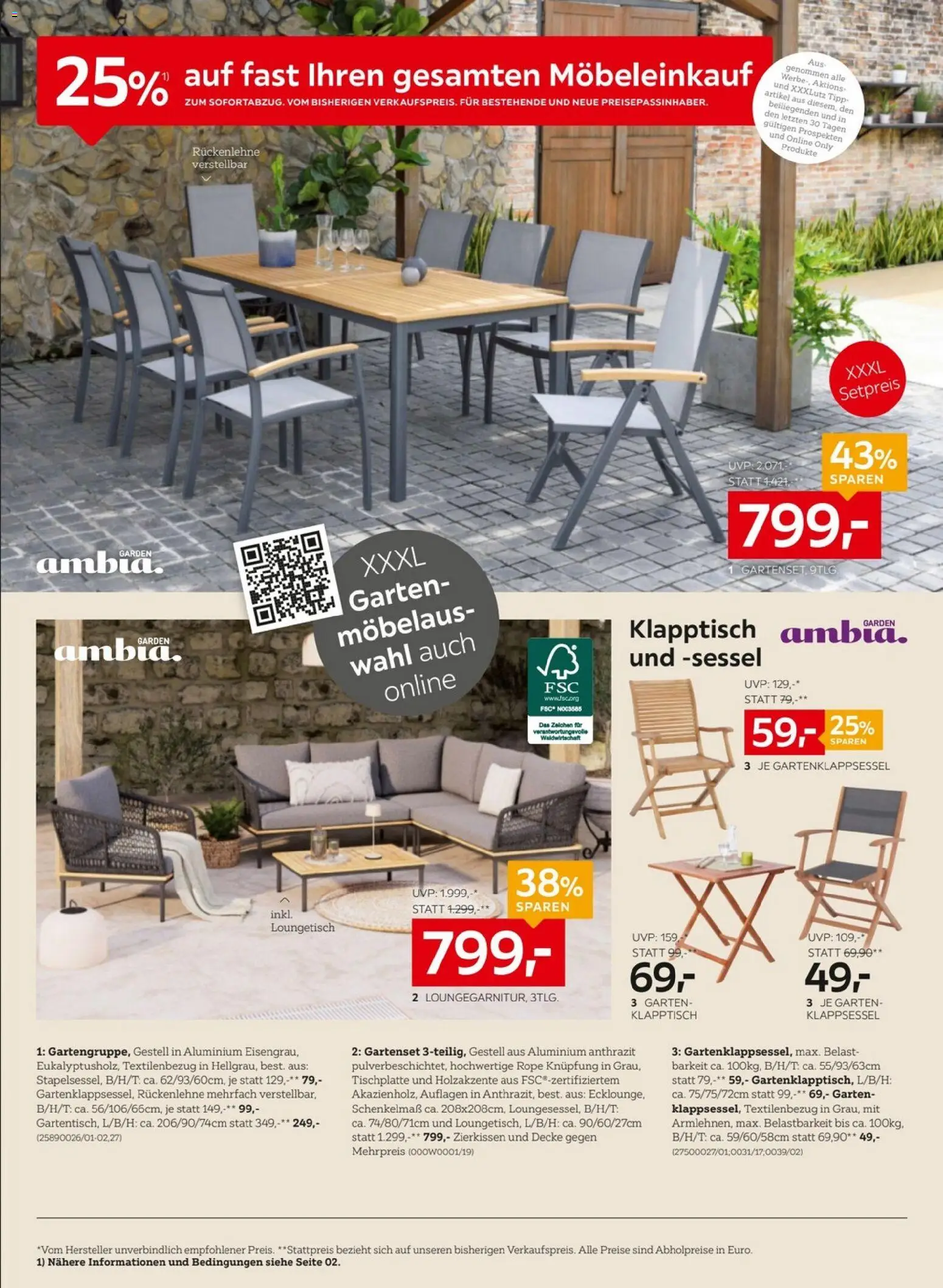 XXXLutz Möbeleinkauf gültig ab 24.02.2026 | Seite: 4 | Produkte: Decke, Sessel