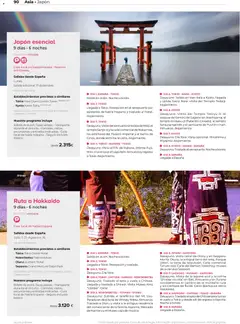 Vista previa Viajes El Corte Inglés Asia y Oceanía válido desde el 01.01.2026 | Página: 90 | Productos: Cerveza, Whisky, Barbacoa, Caja