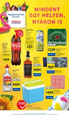 Tesco akciós ujság - amely érvényes a következő dátumtól: 17.07.2025 | Oldal: 5 | Termékek: Pringles, Tequila, Hűtőtáska, Whisky