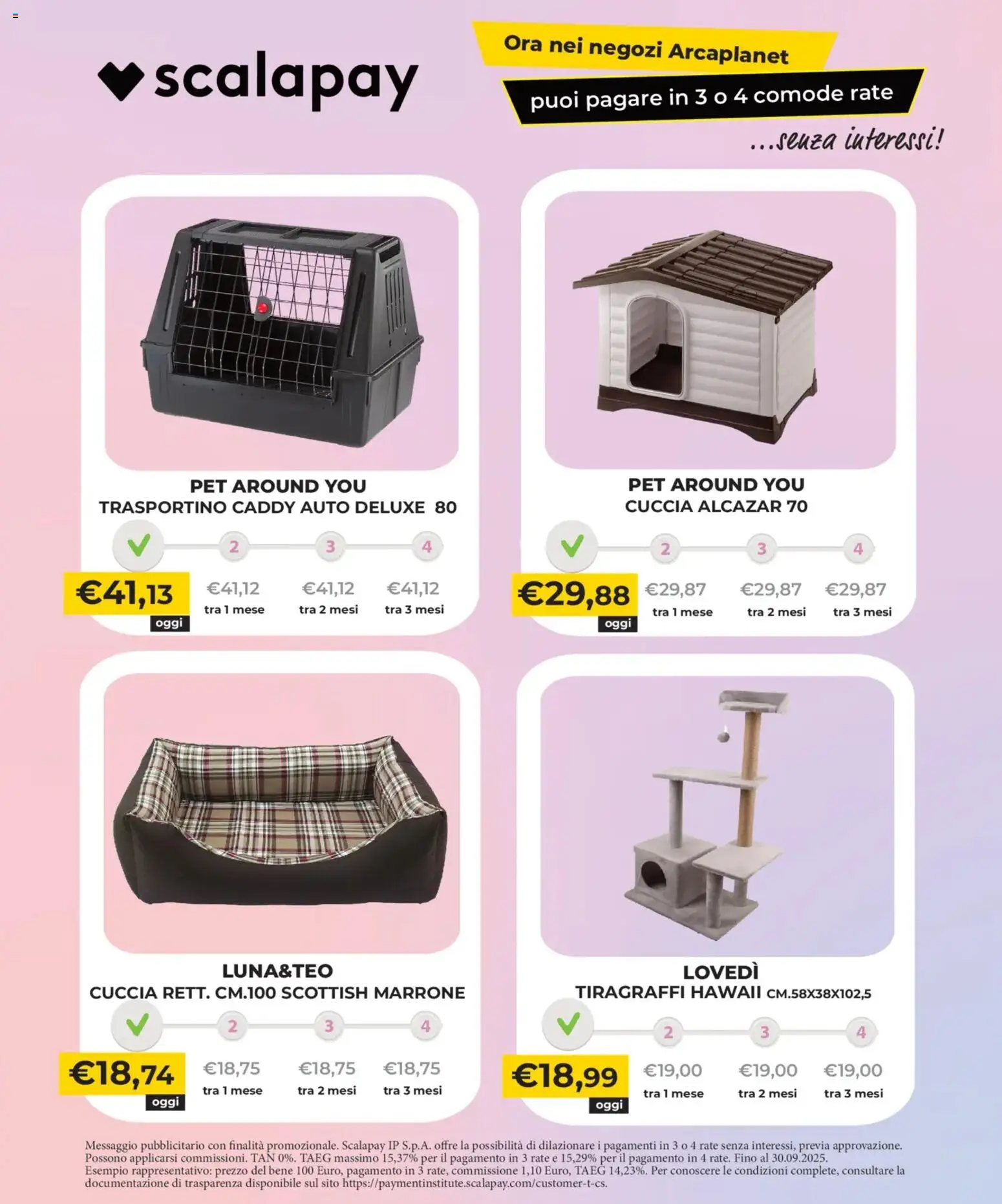 Volantino Arcaplanet del 24.11.2025 | Pagina: 44 | Prodotti: Tiragraffi