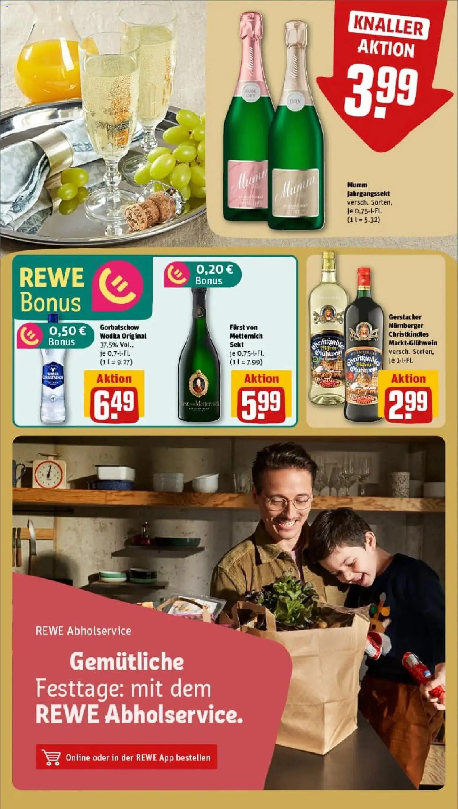 Rewe prospekt Mönchengladbach	 – gültig ab 17.11.2025 | Seite: 17 | Produkte: Furst von metternich, Sekt, Vodka, Wodka