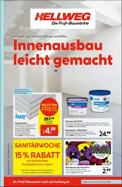 Hellweg Prospekt ab 23.02.2026 gültig