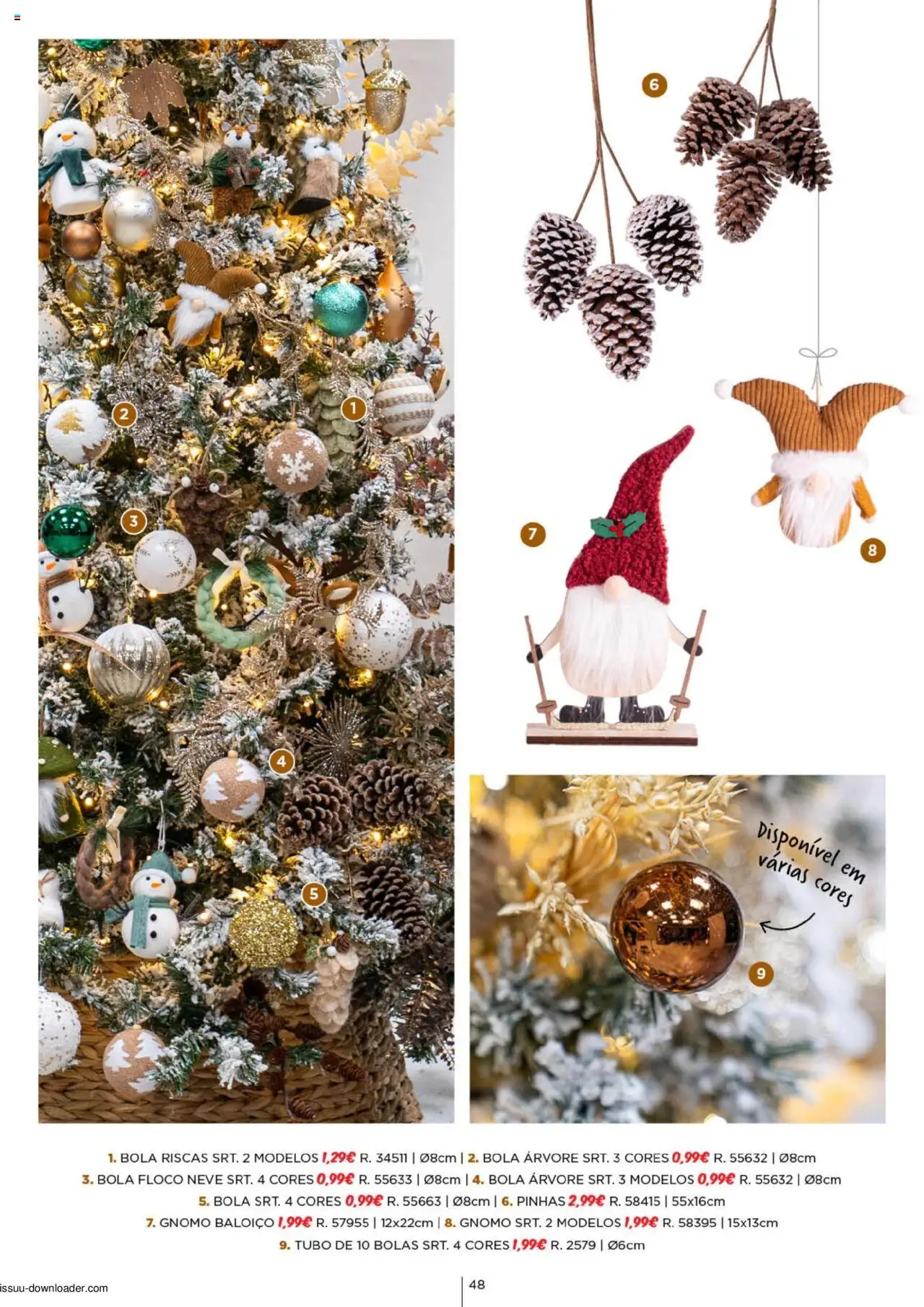 Espaço Casa Catálogo de Natal 2025 │ válido de 11.10.2025 | Página: 48 | Produtos: Baloiço