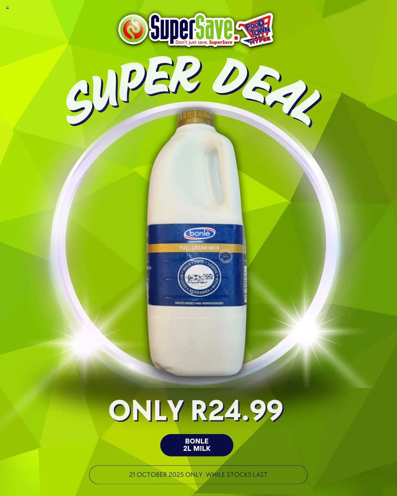 New Super Save catalogue – valid from 21.10.2025 | Page: 5 | Products: Milk, Cream