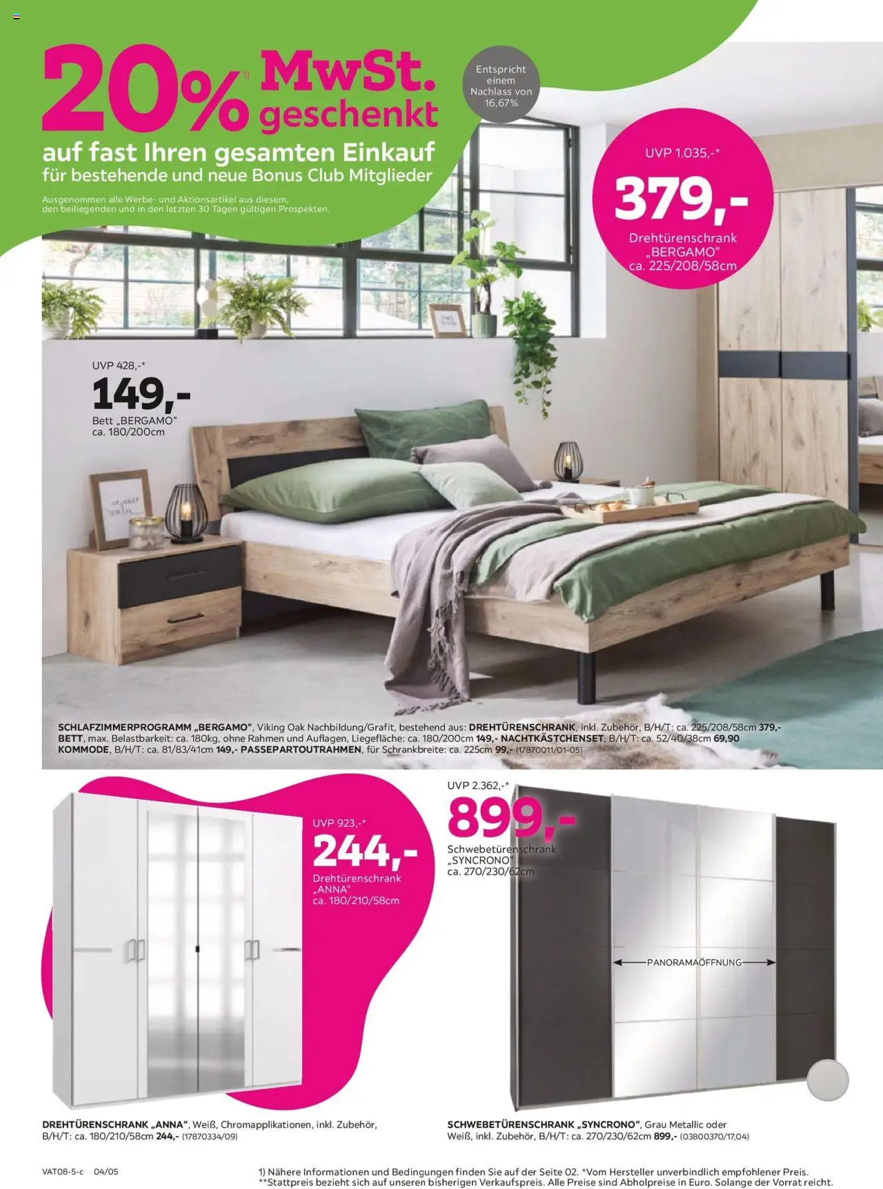 Mömax Prospekt aktuell gültig ab 05.08.2025 | Seite: 4 | Produkte: Bett