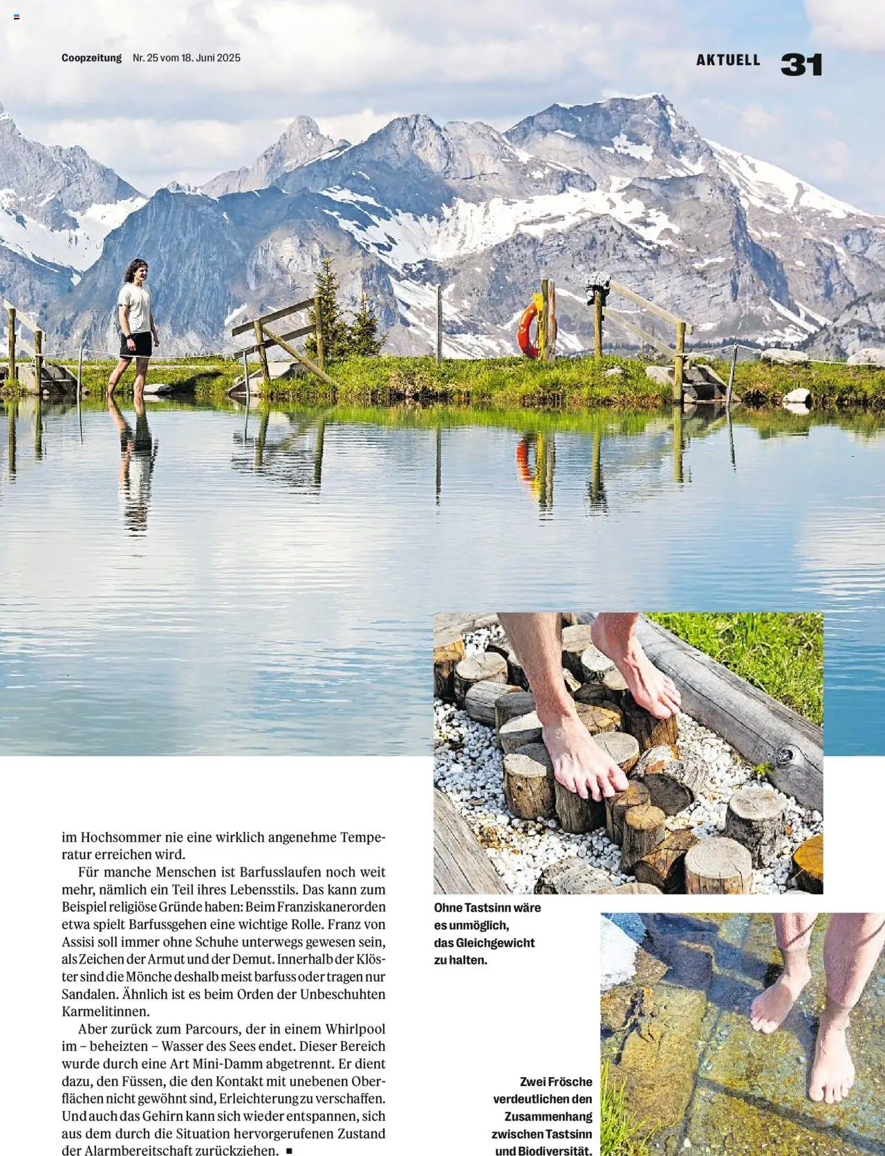 Coop Magazin ab 18.06.2025 | Seite: 31 | Produkte: Walking, Wasser
