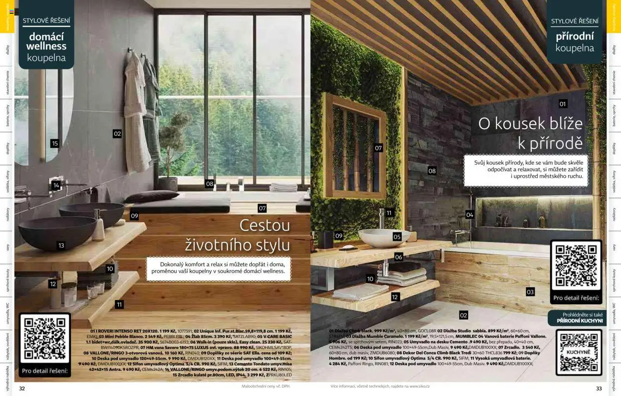 Siko koupelny katalog Koupelny 2025/2026 od 14.10.2025 | Strana: 17 | Produkty: Dlažba, Wc, Zrcadlo, Kuchyně