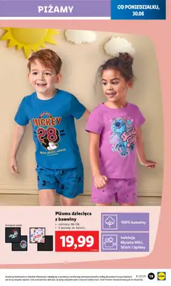 Lidl Katalog od 30.06.2025 | Strona: 19 | Produkty: Piżama, Myszka