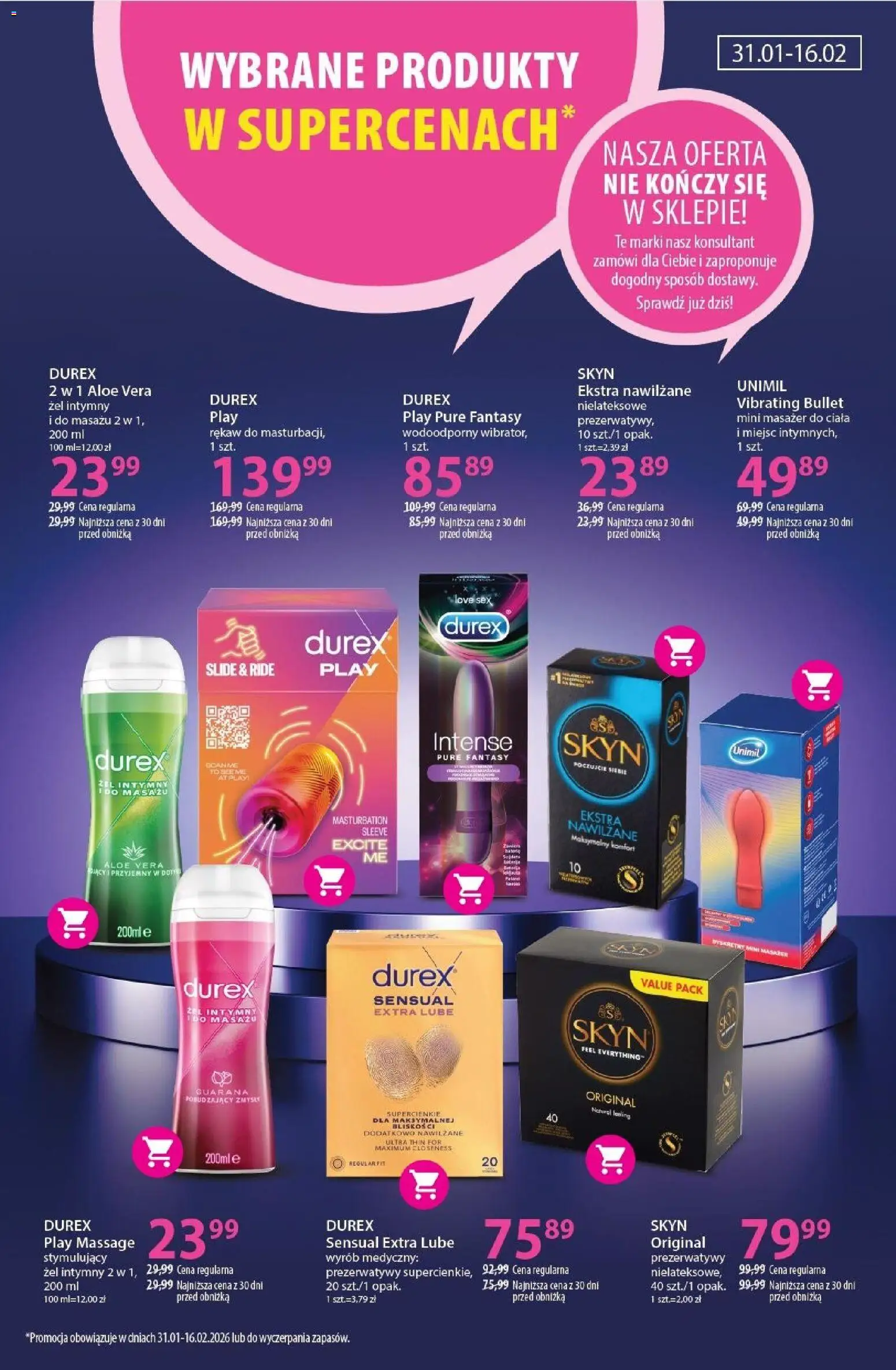 Hebe Gazetka od 31.01.2026 | Strona: 20 | Produkty: Prezerwatywy