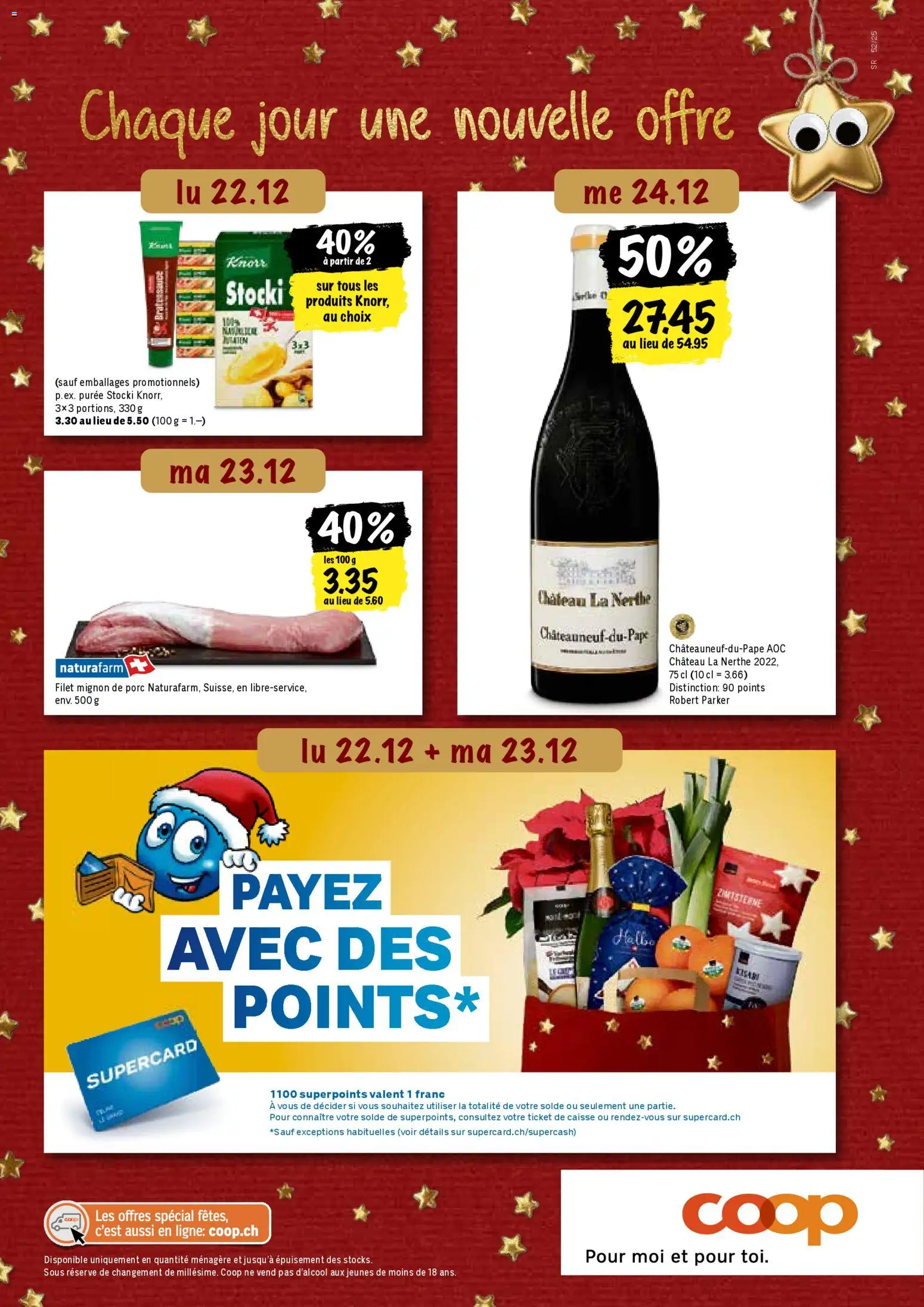 Coop - Les actions de la semaine – gültig ab 22.12.2025 | Seite: 19