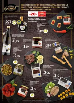 Anteprima del volantino bennet volantino Gourmet valido a partire dal 19.03.2026 | Pagina: 8 | Prodotti: Olio, Aceto, Rustici, Ventresca