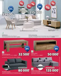 JYSK akciós ujság - amely érvényes a következő dátumtól: 30.07.2025 | Oldal: 7 | Termékek: Fotel, Kanapéágy, Dohányzóasztal