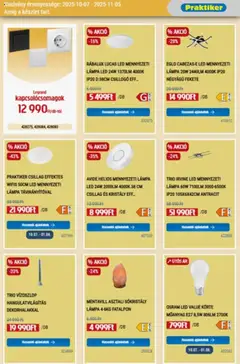 Praktiker Akciós újság - amely érvényes a következő dátumtól: 07.10.2025 | Oldal: 19