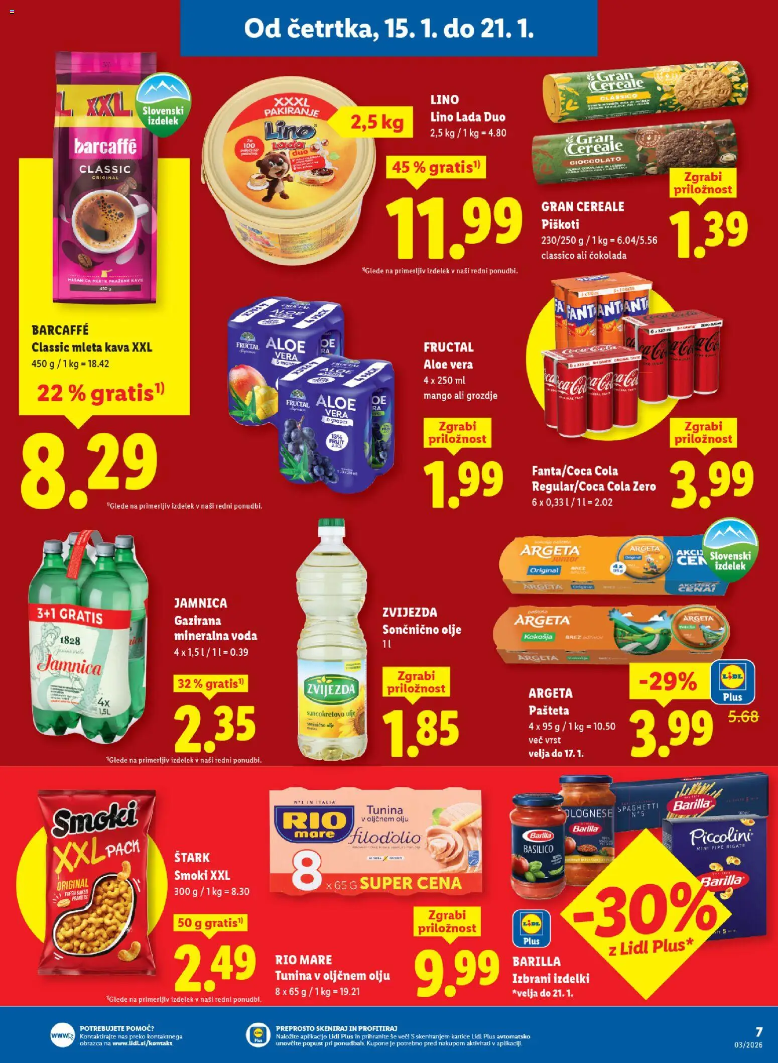 Novi Lidl katalog ponudbe – veljaven od 15.01.2026 | Stran: 9 | Izdelki: Olje, Cokolada, Piskoti, Mango