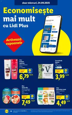 Noul catalog Lidl – valabil de la 22.09.2025 | Pagină: 46