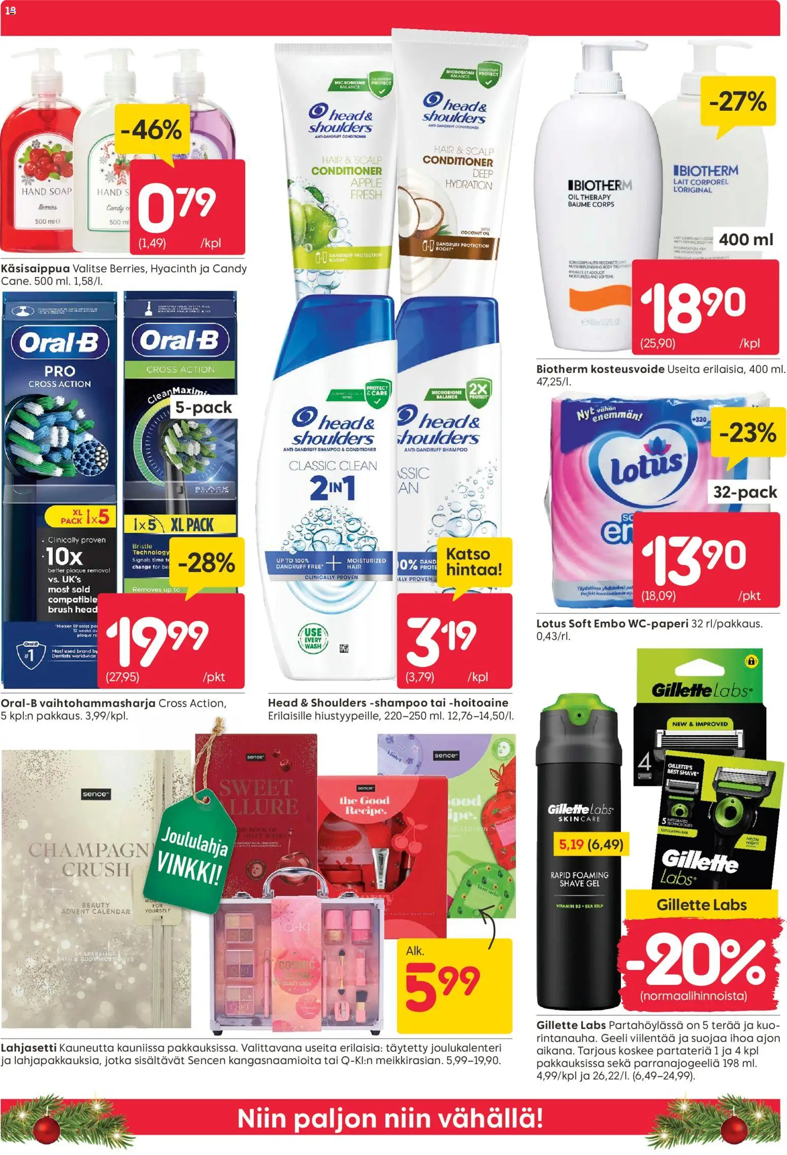 Rusta - Black Friday – voimassa 24.11.2025 alkaen | Sivu: 18 | Tuotteet: Joulukalenteri, Shampoo, Hoitoaine, Käsisaippua