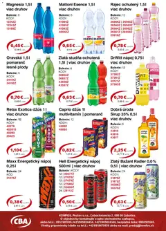 CBA Komfos leták platný od 24.04.2026 | Strana: 9