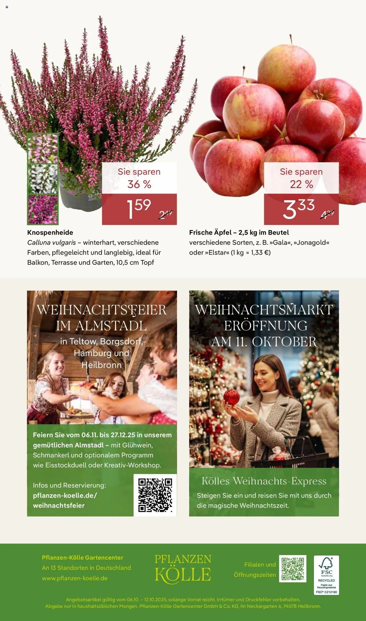Pflanzen-Kölle Prospekt 	 – gültig ab 06.10.2025 | Seite: 18 | Produkte: Äpfel