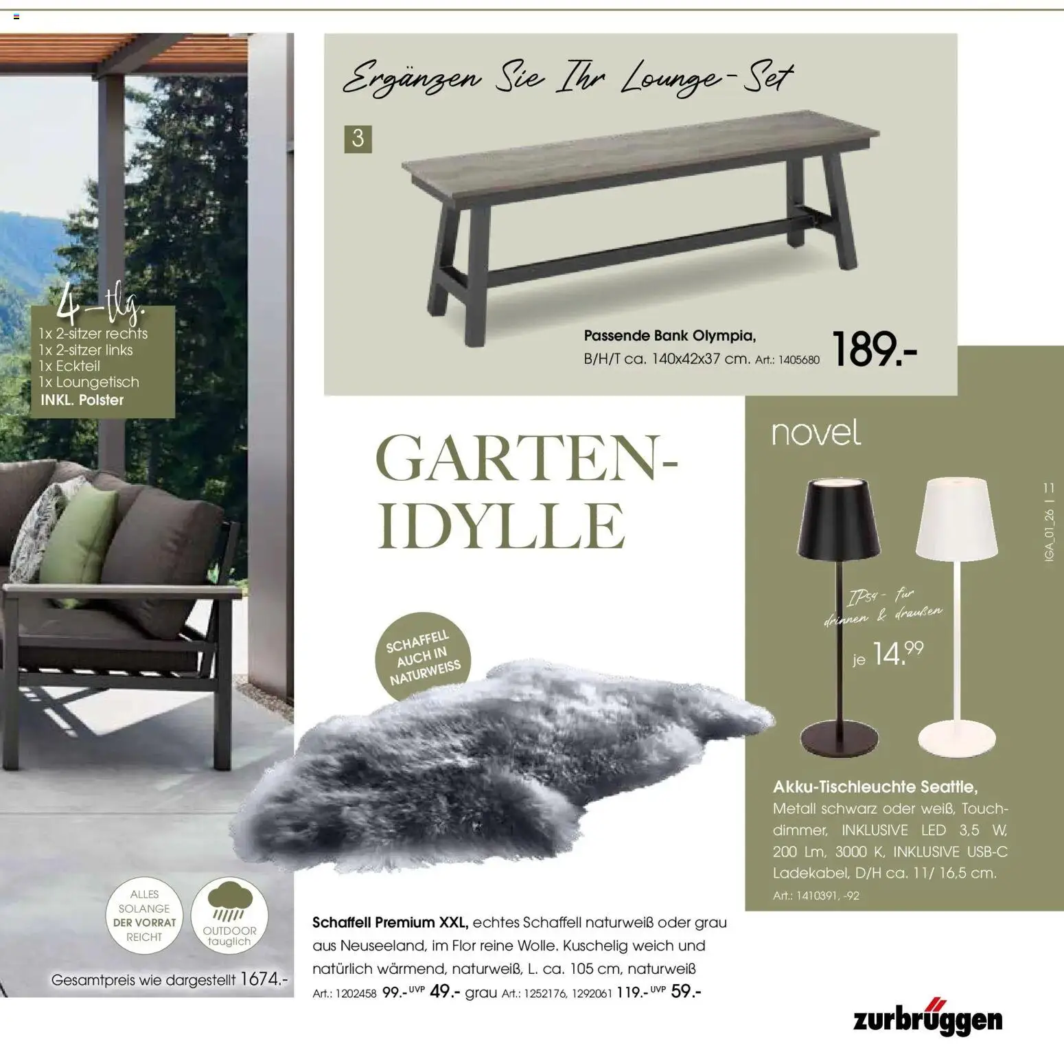 Zurbrüggen Garten Unna – gültig ab 19.03.2025 | Seite: 11