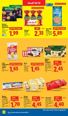 LIDL - Prévisualisation de Panzani Fusilli, 3 x 500 g valide à partir de 16.10.2025 | Page: 16