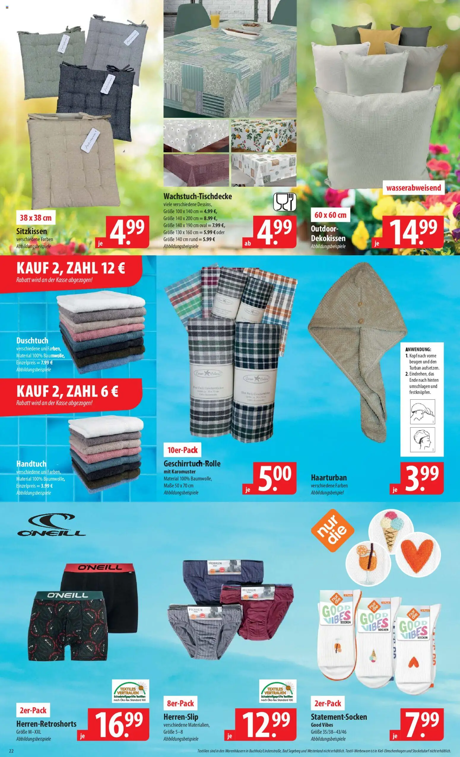 Famila Prospekt 	 – gültig ab 30.03.2026 | Seite: 22 | Produkte: Bad, Socken